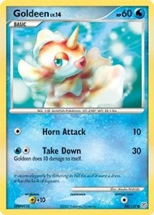 Goldeen 084/130  - Reverse Holofoil Diamond and Pearl
