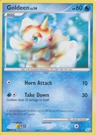 Goldeen 003  DP Trainer Kit Manaphy & Lucario