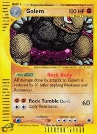 Golem 014/165 - Reverse Holofoil Expedition
