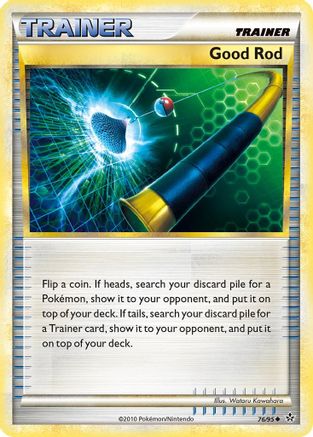 Good Rod 076/95  - Reverse Holofoil Unleashed
