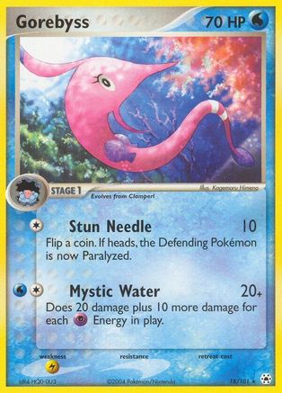 Gorebyss 018/101 - Reverse Holofoil Hidden Legends