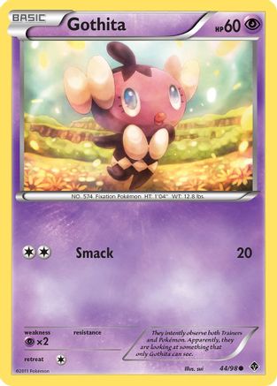 Gothita 044/98  - Reverse Holofoil Emerging Powers