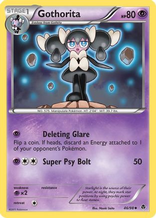 Gothorita 046/98  - Reverse Holofoil Emerging Powers