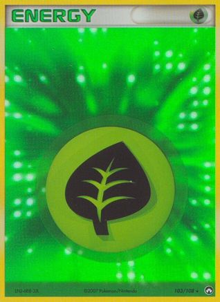 Grass Energy 103/108 - Holofoil Power Keepers