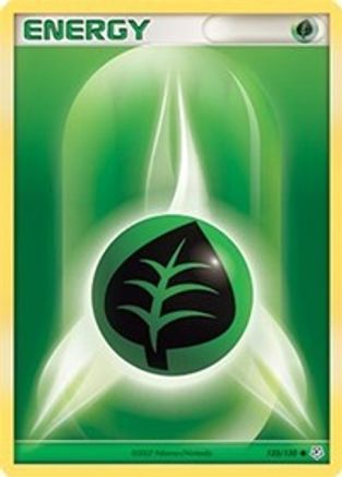 Grass Energy 123/130  - Reverse Holofoil Diamond and Pearl