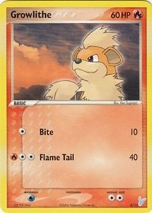 Growlithe 004  EX Trainer Kit 2 Plusle & Minun