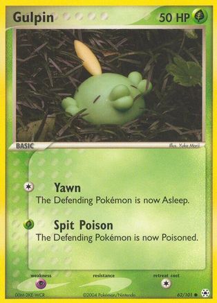 Gulpin 062/101 - Reverse Holofoil Hidden Legends