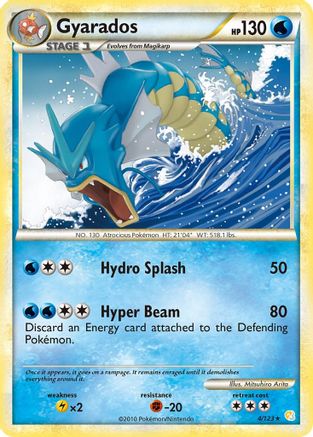 Gyarados 004/123  - Holofoil HeartGold SoulSilver