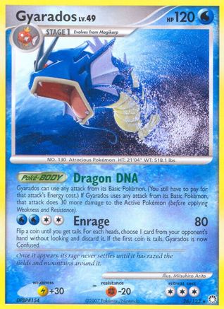 Gyarados 026/123  - Reverse Holofoil Mysterious Treasures