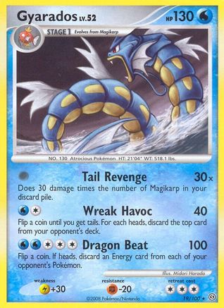 Gyarados 019/100  Stormfront