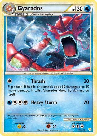 Gyarados (Red) 123/123  - Holofoil HeartGold SoulSilver