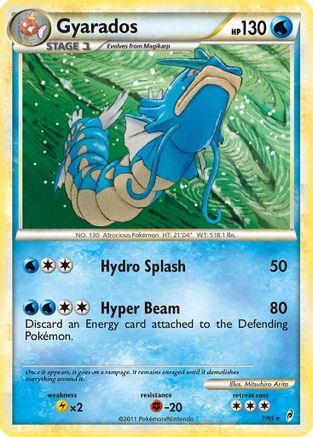 Gyarados 007/95  - Holofoil Call of Legends