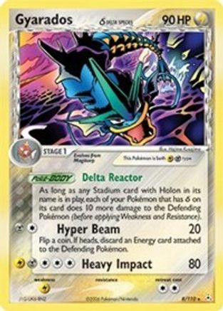 Gyarados (Delta Species) 008/110 - Holofoil Holon Phantoms