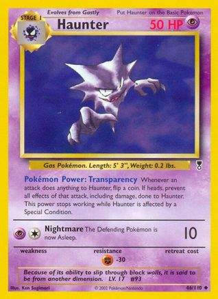 Haunter 046/110 - Reverse Holofoil Legendary Collection