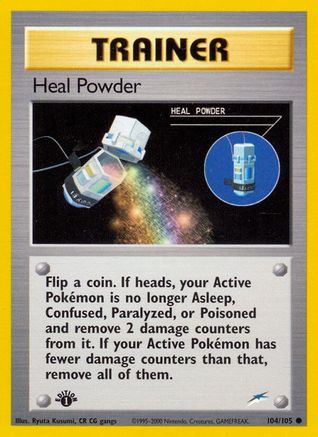 Heal Powder 104 - 1st Edition Neo Destiny