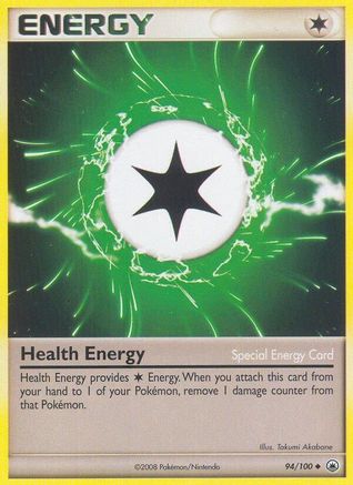 Health Energy 094/100  - Reverse Holofoil Majestic Dawn