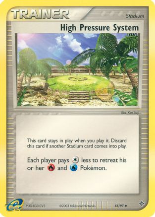 High Pressure System 085/97 - Reverse Holofoil Dragon