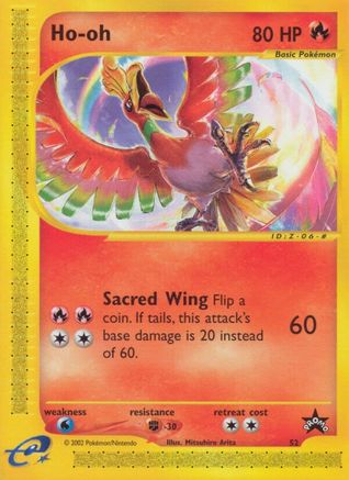 Ho-oh 052/53 WoTC Promo