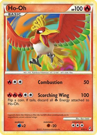 Ho-Oh 009/95  - Reverse Holofoil Call of Legends