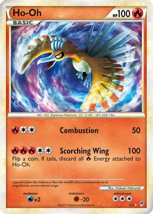 Ho-Oh (Shiny) SL5  - Holofoil Call of Legends