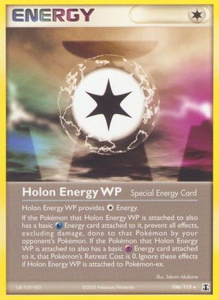 Holon Energy WP 106/113 - Reverse Holofoil Delta Species