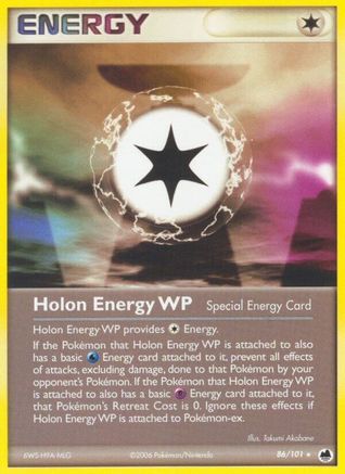Holon Energy WP 086/101 - Reverse Holofoil Dragon Frontiers