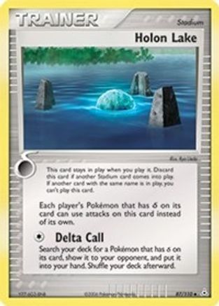 Holon Lake 087/110 - Reverse Holofoil Holon Phantoms