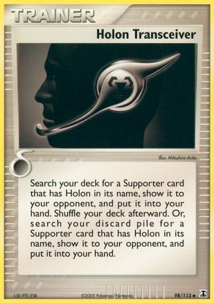 Holon Transceiver 098/113 - Reverse Holofoil Delta Species
