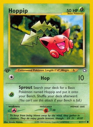 Hoppip 061/111 - 1st Edition Neo Genesis