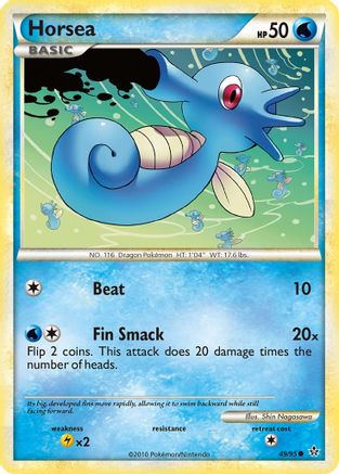 Horsea 049/95  - Reverse Holofoil Unleashed