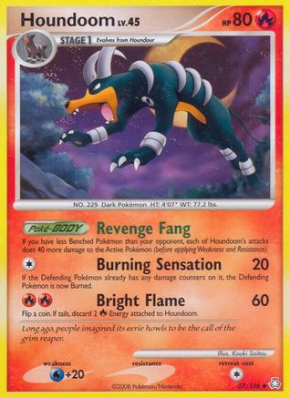 Houndoom 057/146  - Reverse Holofoil Legends Awakened