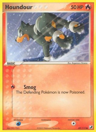 Houndour 060/115 - Reverse Holofoil Unseen Forces