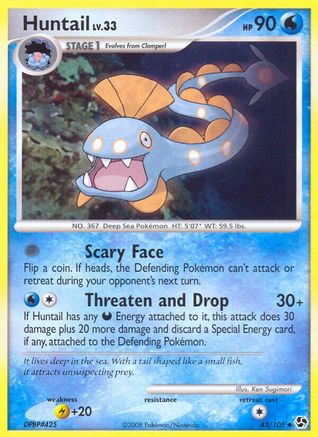 Huntail 042/106 - Reverse Holofoil Great Encounters