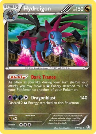 Hydreigon 097/124  - Holofoil Dragons Exalted