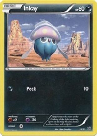 Inkay 018  Kalos Starter Set