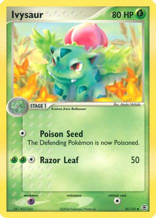 Ivysaur 035/112 - Reverse Holofoil FireRed & LeafGreen