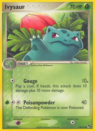 Ivysaur 014  POP Series 3