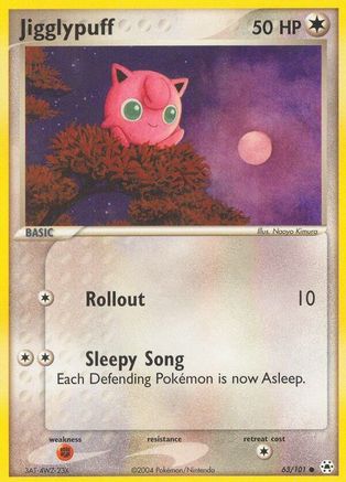 Jigglypuff 063/101 - Reverse Holofoil Hidden Legends