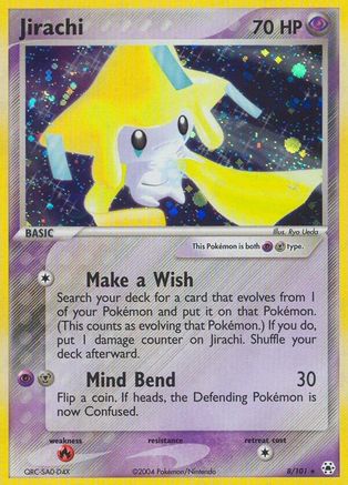 Jirachi 008/101 - Reverse Holofoil Hidden Legends