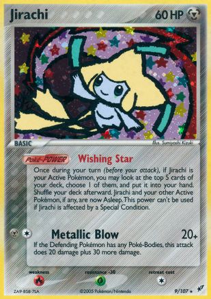 Jirachi 009/107 - Holofoil Deoxys
