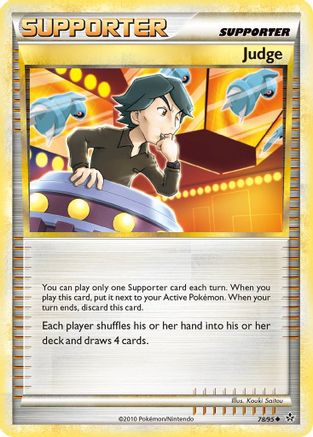Judge 078/95  - Reverse Holofoil Unleashed