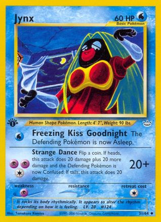 Jynx 031/64 - 1st Edition Neo Revelation