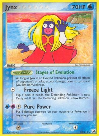 Jynx 028/115 - Reverse Holofoil Unseen Forces