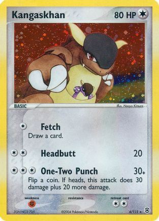 Kangaskhan 006/112 - Reverse Holofoil FireRed & LeafGreen