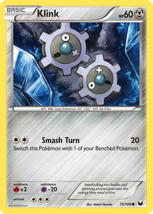 Klink 075/108  - Reverse Holofoil Dark Explorers