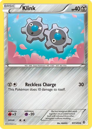 Klink 097/149  - Reverse Holofoil Boundaries Crossed