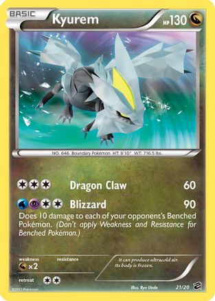 Kyurem 021/20  - Holofoil Dragon Vault