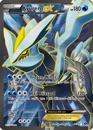 Kyurem EX (Full Art) 096/99  - Holofoil Next Destinies