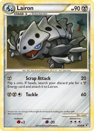 Lairon 029/90  - Reverse Holofoil Undaunted