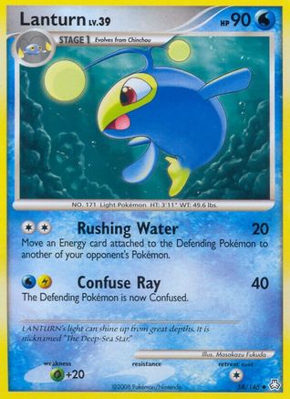 Lanturn 058/146  - Reverse Holofoil Legends Awakened